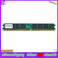 Caoyuanstore DDR2 Memory Ram  2G 800MHz PC2-6400 PC 240Pin Module Board Compatible for Intel/ AMD