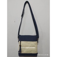 Levis Sling Pandan Bag/Woven Bag/Bag With Zipper/Ethnic Bag