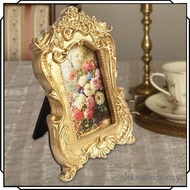 [ChiwanjifcMY] Picture Frame Vintage Photo Frame 2.3 X 3 Rectangle European Resin