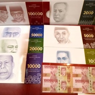 Uang Indonesia Uncut ( blum terpotong)