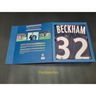 David Beckham PSG football player Jersey 2011 2012 2013 home shirt box Last Jersey 479818 Size M new