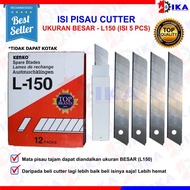 Isi Pisau Cutter Besar Dan Kecil Kenko Joyko Freed / Silet Tajam Kualitas Bagus 1Kotak Kater Cuter R