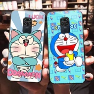 HW-2 Anywhere Door Doraemon Glass KACA Casing for Xiaomi Redmi Note poco X3 9S M2 9 NFC Pro