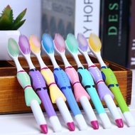 20 Soft toothbrush Couple Filament Adult toothbrush Children Family Pack Household Bamboo Charcoal C
