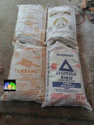 karung plastik bekas terigu