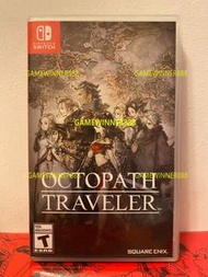 《今日快閃價》（中古二手）Switch NS遊戲 歧路旅人 八方旅人 OCTOPATH TRAVELER  美版中英文版
