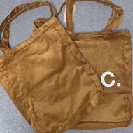 APC Corduroy Shoulder Tote Bag Ladies