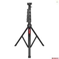KINGJOY MC1192 Mini Tripod Stand Desktop Tripod Stand 8kg/17.6lbs Load Capacity 5 Levels Height Adju