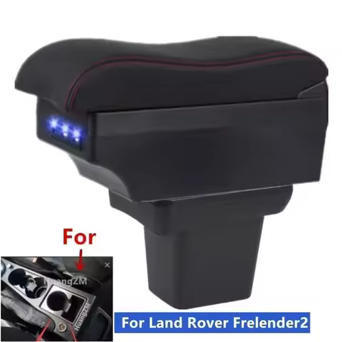 For Land Rover Freelander Armrest box Land Rover Frelender 2 2006-2012 central Store content Storage