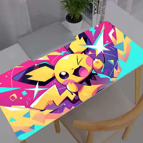 Mouse Pad Gamer Pokemon Pikachu Notebook Durable Games Mouse Pad XXL Keyboard Pad Large Mousepad Mou