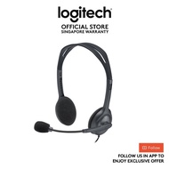 Logitech H111 Stereo Headset with Adjustable Headband, Single 3.5mm Jack