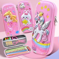 3d Pen Box Multi-Compartment Pen Holder For Baby MESAUKIDS 3D Wallet With Cute Cartoon Embossed Pattern