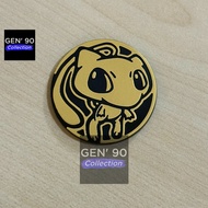 PTCG POKEMON CARD Holofoil Plastic Mew Coin Inport From Japan [Gen'90 Collection]