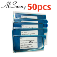 AliSunny 50 unit pelekat kalis air untuk 7 6S Plus 3m Sticker untuk 8 Plus X LCD skrin bingkai bahagian penggantian pita