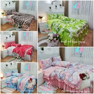 BC Set bedsheed / bcset ruffle / BC Set Rimple Shabby CUSTOM