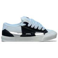 XternalStepSure - Sepatu Fat Shoes Skateboard Gemuk Reflective OffWhite Black Gemuk Suede Canvas Cas