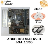 【Used】 Asus H81M-D R2.0 / H81M-C Motherboard | H81 | LGA 1150 | 4th Gen Intel | mATX micro ATX - USE