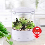 Sobo Mini Acrylic Aquarium Kit Complete Set Pump Filter LED Light Betta Small Fish Nano Tank Akuarium Siap Pam Lampu