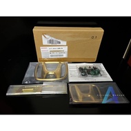 Honda Access Gold Emblem Set (3pcs) for Jazz Fit / Jazz GK5 Pre FL Made in Japan
