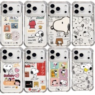 Cute Snoopy Phone Casing For Samsung Galaxy A57 A37 A17 A15 A16 A56 A36 S25 FE S25 Ultra Plus S25 Ed