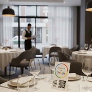 Google Review Stand Customised QR & NFC for Direct Review Link Upgrade Your Business To Premium Look