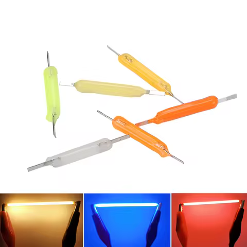 Ceramic Hard LED Filament DC3V 18.5mm 26mm 38mm 54mm 68mm Edison Bulb Lamp Parts Diode DIY Lamp Bead