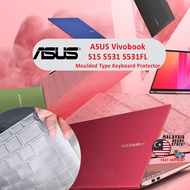 Keyboard Cover for ASUS Vivobook S15 S531f S531 Zenbook 15 Mars 15 VX60GT 15.6 Inch Laptop Silicone 
