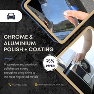 G'zox Chrome & Aluminum Polish + Coat