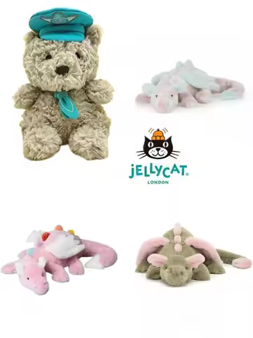 JELLYCAT Peluche JC PlushToys:Love Series;Rabbit Series;Roses;Dragon Series;Turtle Series;Bear Serie