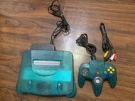土城可面交出清價二手日版任天堂N64主機套組NUS-001任天堂遊戲主機，含手把喔！功能正常
