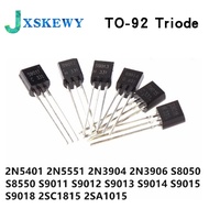 Chip 100Pcs 2N5401 2N5551 2N3904 2N3906 S8050 S8550 S9011 S9012 S9013 S9014 S9015 S9018 2SA1015 2SC1