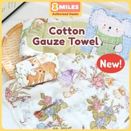 6-Layer Baby Cotton Gauze Face Towel Washcloth for Newborns & Kids Soft Fluffy Absorbent Cute Cartoo