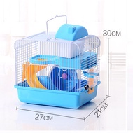 Lồng hamster mini full 🐹FREESHIP🐹 Chuồng Hamster Mnin Full Phụ Kiện Wheel Chạy Chén Ăn Bình Nước