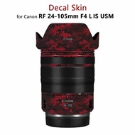 Lens Sticker For Canon RF 24-105mm F4 L IS USM Decal Skin Vinyl Wrap Protective Film Coat 24-105 F4L