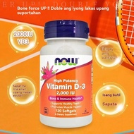 Now Foods, Vitamin D-3  2000 IU /120 | 240 | Softgels (Vitamin D3)