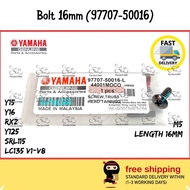 97707-50016 RXZ / Y125ZR / Y15ZR / Y16ZR / LC135 V1-V8 / SRL115 Bolt 16mm Cover Set Signal Cowling L