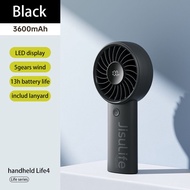 JisuLife LIFE 4 พัดลมมือพกพา Portable พัดลม พัดลมแบบพกพา MINI Fan Handheld Fan USB Rechargeable with
