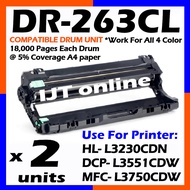 Compatible Drum Brother DR-263 DR-263CL TN263 TN267 HL-L3230CDN DCP-L3551CDW MFC-L3750CDW L3750 CDW 