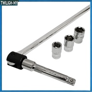 【1.29】 17-21mm Six Angle Sleeve Convert  Hex Deep Socket Wrench For Ratchet Wrench