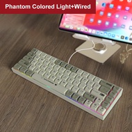 AJAZZ | AJAZZ AK680 65% Wireless Mechanical Keyboard ABS Keycap Hot Swap Gamer Keyboard Custom Gaske