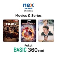 Nex Parabola Paket Basic 360 Hari [ Promo ]