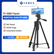 INBEX tripod konten kreator 170CM tripod hp buat ngonten 1 set bluetooth remote buat ngonten kame