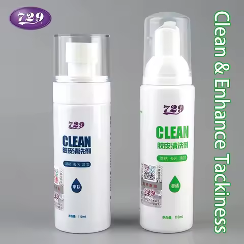 110ML Friendship 729 Table Tennis Rubber Cleaner Foam Cleaner & Reviver Liquid for Rubber Ping Pong