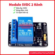 5VDC 2 Channel Relay Module (With Opto Protection)