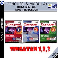 BUKU AKTIVITI 2023 : CONQUER REKA BENTUK DAN TEKNOLOGI - MODUL AKTIVITI  UASA TINGKATAN 1.2.3 RBT - PENERBIT ILMU BAKTI