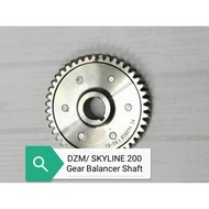 Demak DZM200 / Skyline 200 Gear Balancer Shaft
