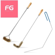 3 Pcs Fryer Cleaning Tools,Stainless Steel Deep Fryer Cleaning Tools,Basket Fryer Brush,Air Fryer Cl