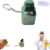 HILDAR Croaking Frog Keychain, Rechargeable Stress-Relieving Clicky Keyboard Frog Croaking Fidget To