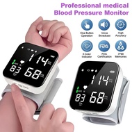 Automatic Wrist Blood Pressure Monitor with Large LCD Screen - Digital Blood Pressure Cuff with Hype