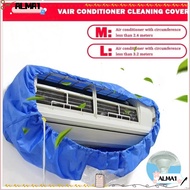 ALMA Air Conditioner Water Bag, with Water Outlet PVC Air Conditioner Cleaning Cover, Double Layer F